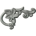 thumbnail image 1 of Ekena Millwork 5 1/2"W x 3 1/2"H x 5/8"P Oak Leaf Onlay, Left, 1 of 6
