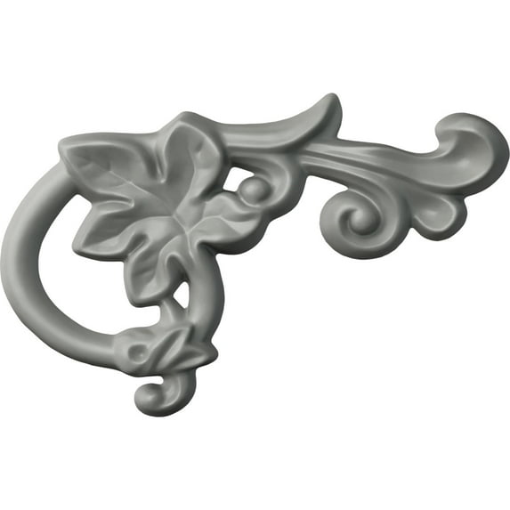 Ekena Millwork 5 1/2"W x 3 1/2"H x 5/8"P Oak Leaf Onlay, Left