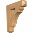 thumbnail image 1 of Ekena Millwork 5 1/2"W x 30"D x 30"H Olympic Craftsman Smooth Bracket, Western Red Cedar, 1 of 13