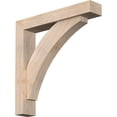 thumbnail image 1 of Ekena Millwork 5 1/2"W x 30"D x 30"H Thorton Block Smooth Bracket w/ Offset Brace, Douglas Fir, 1 of 25