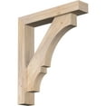 thumbnail image 1 of Ekena Millwork 5 1/2"W x 30"D x 34"H Balboa Block Smooth Bracket w/ Offset Brace, Douglas Fir, 1 of 25