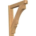 thumbnail image 1 of Ekena Millwork 5 1/2"W x 30"D x 34"H Balboa Smooth Craftsman Outlooker, Western Red Cedar, 1 of 4