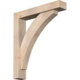 thumbnail image 1 of Ekena Millwork 5 1/2"W x 30"D x 34"H Thorton Block Smooth Bracket w/ Offset Brace, Douglas Fir, 1 of 25