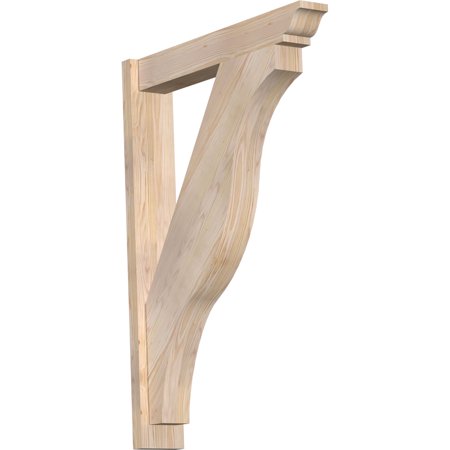 Ekena Millwork 5 1/2"W x 30"D x 42"H Funston Smooth Traditional Outlooker, Douglas Fir