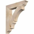 thumbnail image 1 of Ekena Millwork 5 1/2"W x 32"D x 36"H Balboa Traditional Smooth Bracket, Douglas Fir, 1 of 13