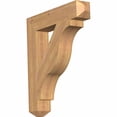 thumbnail image 1 of Ekena Millwork 5 1/2"W x 32"D x 36"H Funston Craftsman Smooth Bracket, Western Red Cedar, 1 of 13