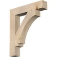 thumbnail image 1 of Ekena Millwork 5 1/2"W x 32"D x 36"H Imperial Block Smooth Bracket, Douglas Fir, 1 of 25