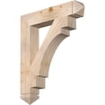 thumbnail image 1 of Ekena Millwork 5 1/2"W x 32"D x 38"H Merced Arts & Crafts Smooth Bracket, Douglas Fir, 1 of 4