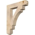thumbnail image 1 of Ekena Millwork 5 1/2"W x 32"D x 38"H Merced Craftsman Smooth Bracket, Douglas Fir, 1 of 4