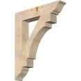 thumbnail image 1 of Ekena Millwork 5 1/2"W x 32"D x 38"H Merced Traditional Smooth Bracket, Douglas Fir, 1 of 4