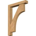thumbnail image 1 of Ekena Millwork 5 1/2"W x 32"D x 44"H Westlake Block Smooth Bracket w/ Offset Brace, Western Red Cedar, 1 of 25