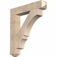 thumbnail image 1 of Ekena Millwork 5 1/2"W x 34"D x 38"H Balboa Craftsman Smooth Bracket, Douglas Fir, 1 of 13