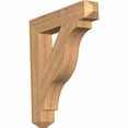 thumbnail image 1 of Ekena Millwork 5 1/2"W x 34"D x 38"H Funston Craftsman Smooth Bracket, Western Red Cedar, 1 of 13