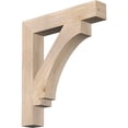thumbnail image 1 of Ekena Millwork 5 1/2"W x 34"D x 38"H Imperial Block Smooth Bracket, Douglas Fir, 1 of 25