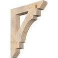 thumbnail image 1 of Ekena Millwork 5 1/2"W x 34"D x 40"H Merced Slat Smooth Bracket, Douglas Fir, 1 of 4