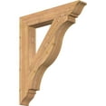 thumbnail image 1 of Ekena Millwork 5 1/2"W x 36"D x 42"H Funston Traditional Smooth Bracket, Western Red Cedar, 1 of 4