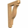 thumbnail image 1 of Ekena Millwork 5 1/2"W x 36"D x 48"H Funston Craftsman Smooth Bracket, Western Red Cedar, 1 of 13