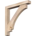 thumbnail image 1 of Ekena Millwork 5 1/2"W x 38"D x 38"H Imperial Block Smooth Bracket w/ Offset Brace, Douglas Fir, 1 of 25