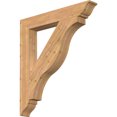 thumbnail image 1 of Ekena Millwork 5 1/2"W x 40"D x 44"H Funston Traditional Smooth Bracket, Western Red Cedar, 1 of 4