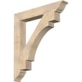 thumbnail image 1 of Ekena Millwork 5 1/2"W x 40"D x 44"H Merced Traditional Smooth Bracket, Douglas Fir, 1 of 4