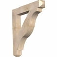 thumbnail image 1 of Ekena Millwork 5 1/2"W x 42"D x 42"H Funston Craftsman Smooth Bracket, Douglas Fir, 1 of 13