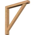 thumbnail image 1 of Ekena Millwork 5 1/2"W x 44"D x 44"H Traditional Block Smooth Bracket w/ Offset Brace, Western Red Cedar, 1 of 25