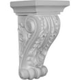 thumbnail image 1 of Ekena Millwork 5 1/2"W x 5 3/8"D x 10 5/8"H Acanthus Corbel, 1 of 2