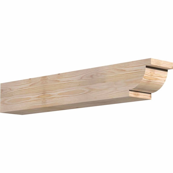 Ekena Millwork 5 1/2"W x 6"H x 36"L Alpine Smooth Rafter Tail, Douglas Fir