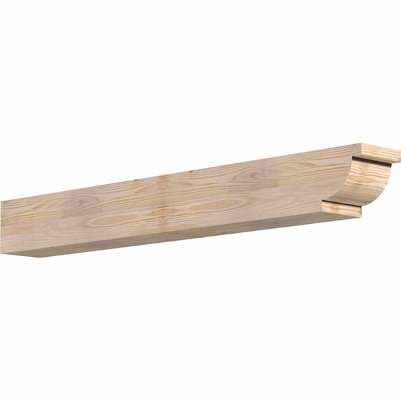 Ekena Millwork 5 1/2"W x 6"H x 48"L Alpine Smooth Rafter Tail, Douglas Fir