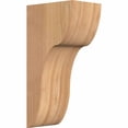 thumbnail image 1 of Ekena Millwork 5 1/2"W x 8"D x 16"H Carmel Smooth Corbel, Western Red Cedar, 1 of 9