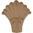 thumbnail image 1 of Ekena Millwork 5 1/4"W x 2"D x 6 1/2"H Medium Acanthus in Shell Corbel, Rubberwood, 1 of 18