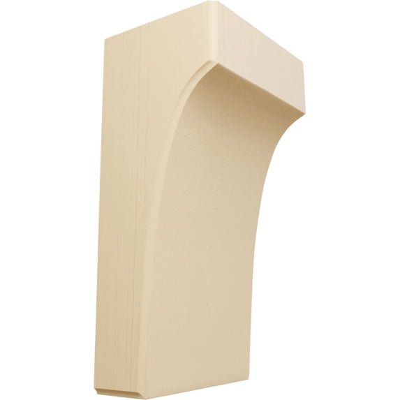Ekena Millwork 5 1/4"W x 4"D x 10"H Clarksville Bracket, Maple (6-Pack)