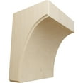 thumbnail image 1 of Ekena Millwork 5 1/4"W x 4"D x 6"H Clarksville Bracket, Rubberwood (2-Pack), 1 of 4