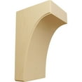 thumbnail image 1 of Ekena Millwork 5 1/4"W x 6"D x 10"H Clarksville Bracket, Alder, 1 of 4