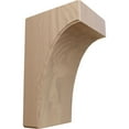 thumbnail image 1 of Ekena Millwork 5 1/4"W x 6"D x 10"H Clarksville Bracket, Mahogany (6-Pack), 1 of 4