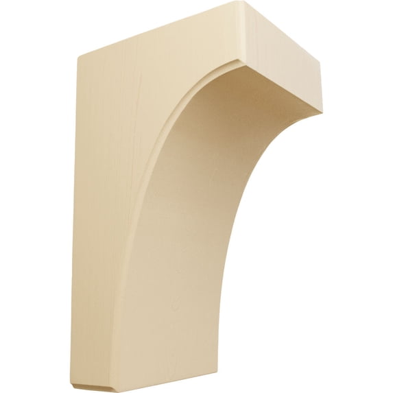 Ekena Millwork 5 1/4"W x 6"D x 10"H Clarksville Bracket, Maple (6-Pack)