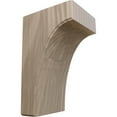 thumbnail image 1 of Ekena Millwork 5 1/4"W x 6"D x 10"H Clarksville Bracket, Walnut (4-Pack), 1 of 4