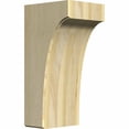 thumbnail image 1 of Ekena Millwork 5 1/4"W x 6"D x 12"H Clarksville Bracket, Rubberwood, 1 of 4
