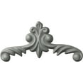 thumbnail image 1 of Ekena Millwork 5 1/8"W x 2 1/2"H x 3/8"P Washington Center with Scrolls Onlay, 1 of 6
