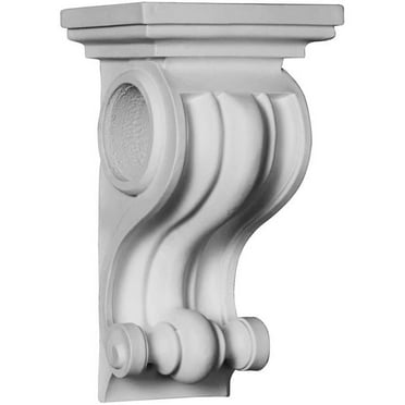 Ekena Millwork 5 1/8"W x 3 3/4"D x 8 7/8"H Lisbon Corbel