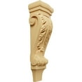 thumbnail image 1 of Ekena Millwork 5 1/8"W x 3 3/8"D x 15 1/2"H Medium Acanthus Pilaster Wood Corbel, Alder, 1 of 4
