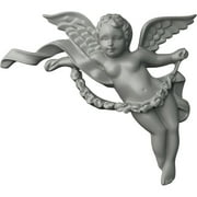Ekena Millwork 5 1/8"W x 6 5/8"H x 1 1/8"P Angel Onlay, Right