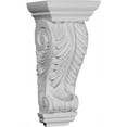 thumbnail image 1 of Ekena Millwork 5 3/4"W x 4 3/4"D x 12 3/8"H Odessa Acanthus Leaf Corbel, 1 of 3