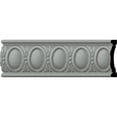 thumbnail image 1 of Ekena Millwork 5 5/8"H x 1 1/8"P x 94 1/2"L, (3 1/4" Repeat), Egg & Dart Chair Rail (2-Pack), 1 of 6