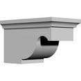 thumbnail image 1 of Ekena Millwork 5 5/8"W x 9 3/8"D x 5 3/4"H Dublin Bracket (6-Pack), 1 of 1