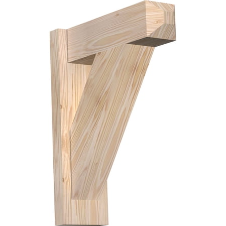 Ekena Millwork 5.50"W x 16"D x 20"H Traditional Smooth Craftsman Outlooker, Douglas Fir