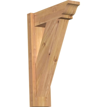 Ekena Millwork 5.50"W x 16"D x 24"H Traditional Smooth Traditional Outlooker, Western Red Cedar