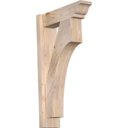 Ekena Millwork 5.50"W x 18"D x 30"H Westlake Smooth Traditional Outlooker, Douglas Fir