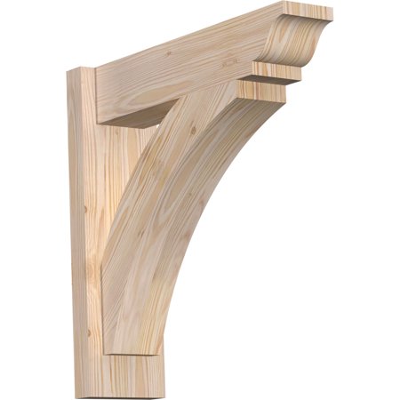 Ekena Millwork 5.50"W x 20"D x 20"H Thorton Smooth Traditional Outlooker, Douglas Fir