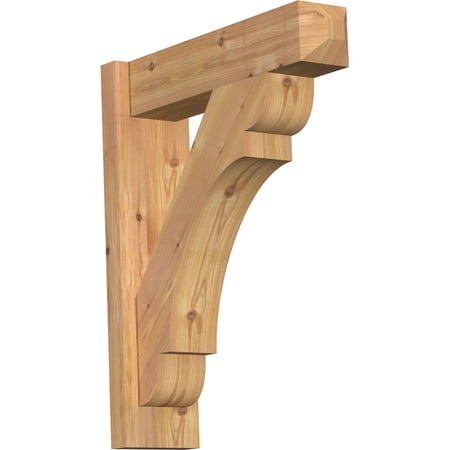 Ekena Millwork 5.50"W x 20"D x 24"H Olympic Smooth Craftsman Outlooker, Western Red Cedar